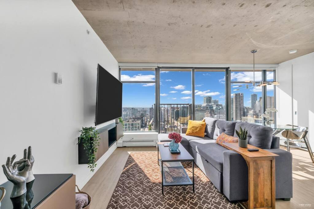 Skyview, 40Th Floor! 2Br Condo In Downtown Vancouver Extérieur photo